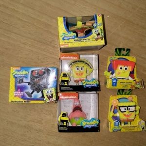 Miniature SpongeBob figurines